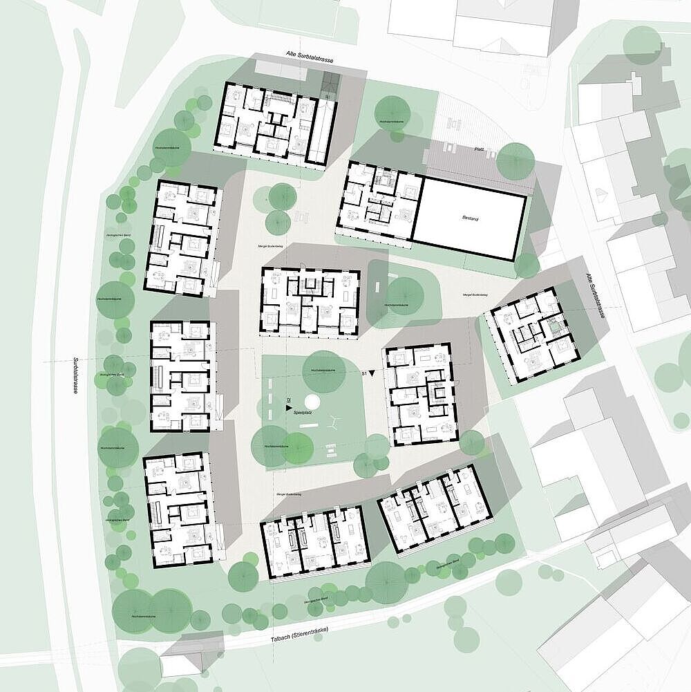 Wohnüberbauung Unterehrendingen Tschudin Urech Bolt Architekten